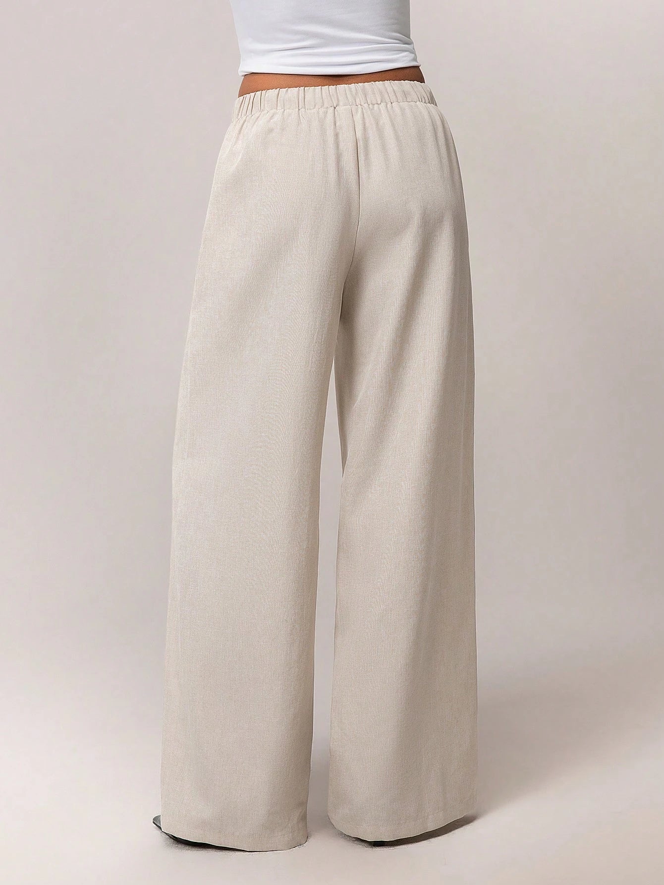Forever 21 Women's Solid Color Simple Daily Pants