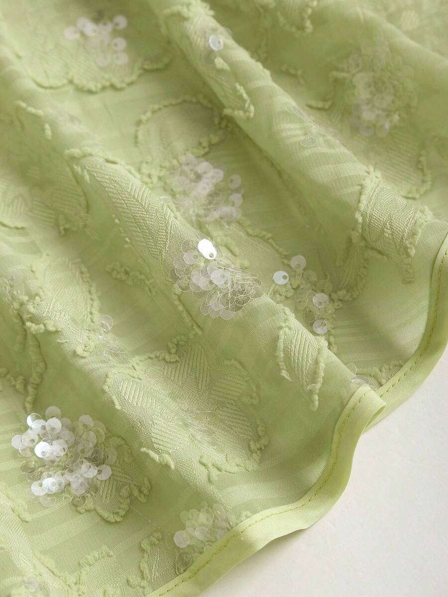 Sexy Halter Strap Beaded Embroidery Women's Camisole