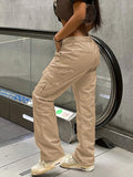 Casual Retro Elegant Wide Leg Pants
