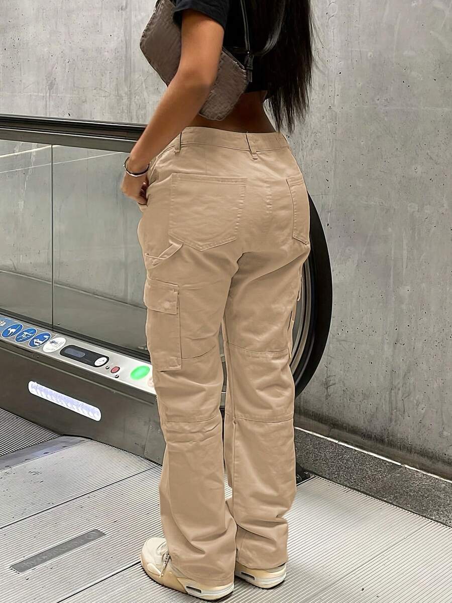 Casual Retro Elegant Wide Leg Pants