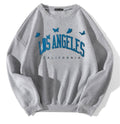 City Girl Sweatshirt, Long Sleeve, Gray, Butterfly Print - Small
