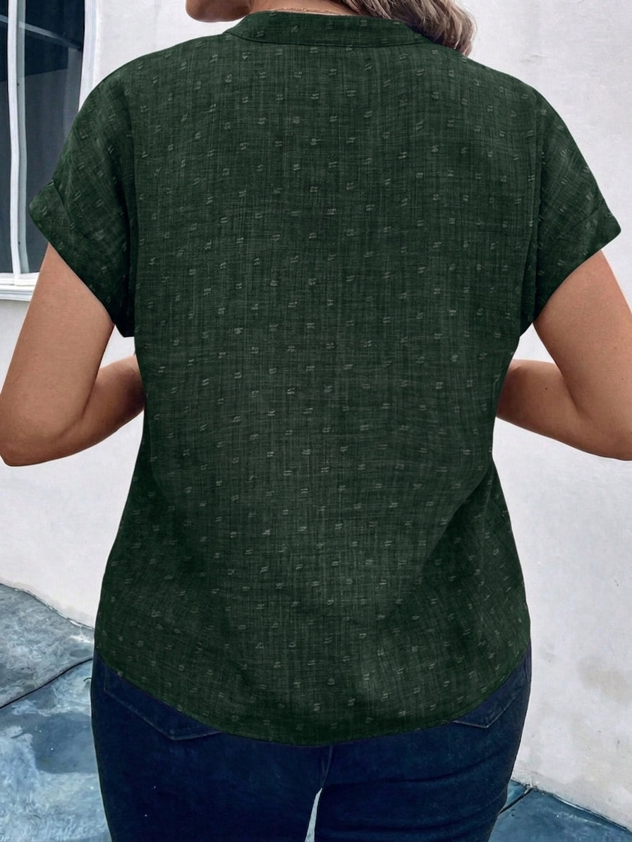 Minimalist Casual Short Sleeve Shirt