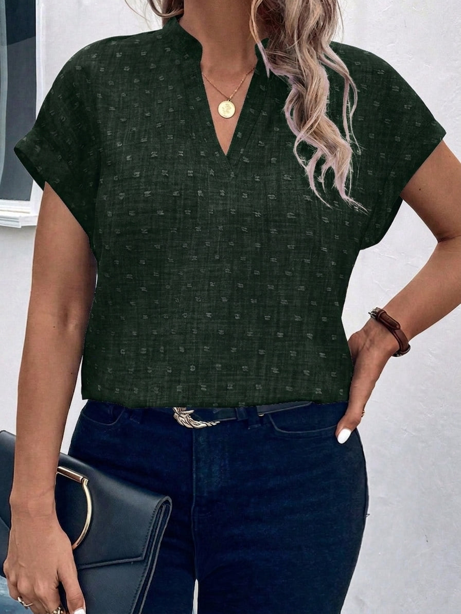 Minimalist Casual Short Sleeve Shirt