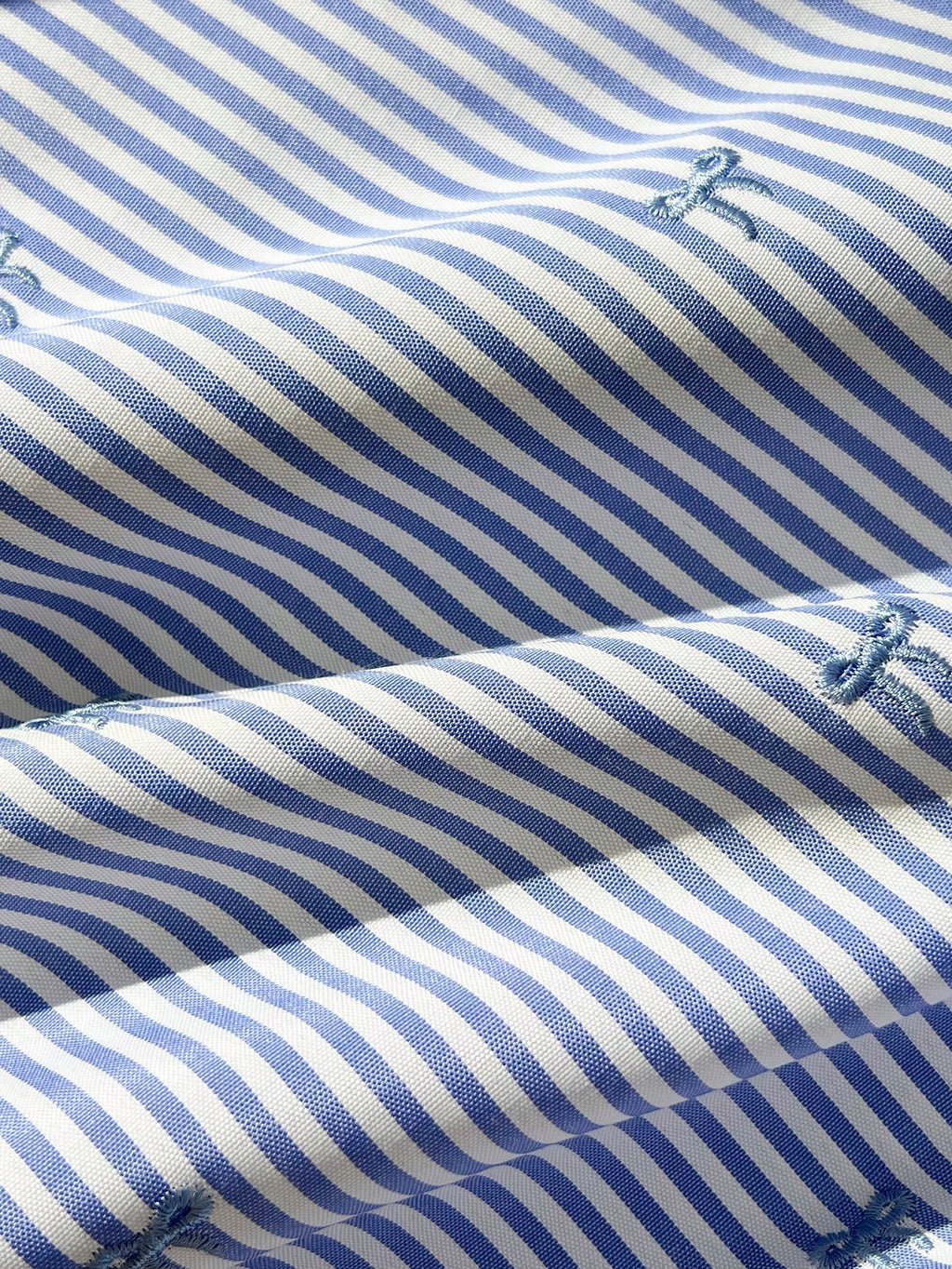 Spring/Summer New Striped Bow Decor Casual Wide-Leg Pants