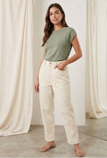 THE OFF-WHITE COMFORT-FIT MOM JEANS