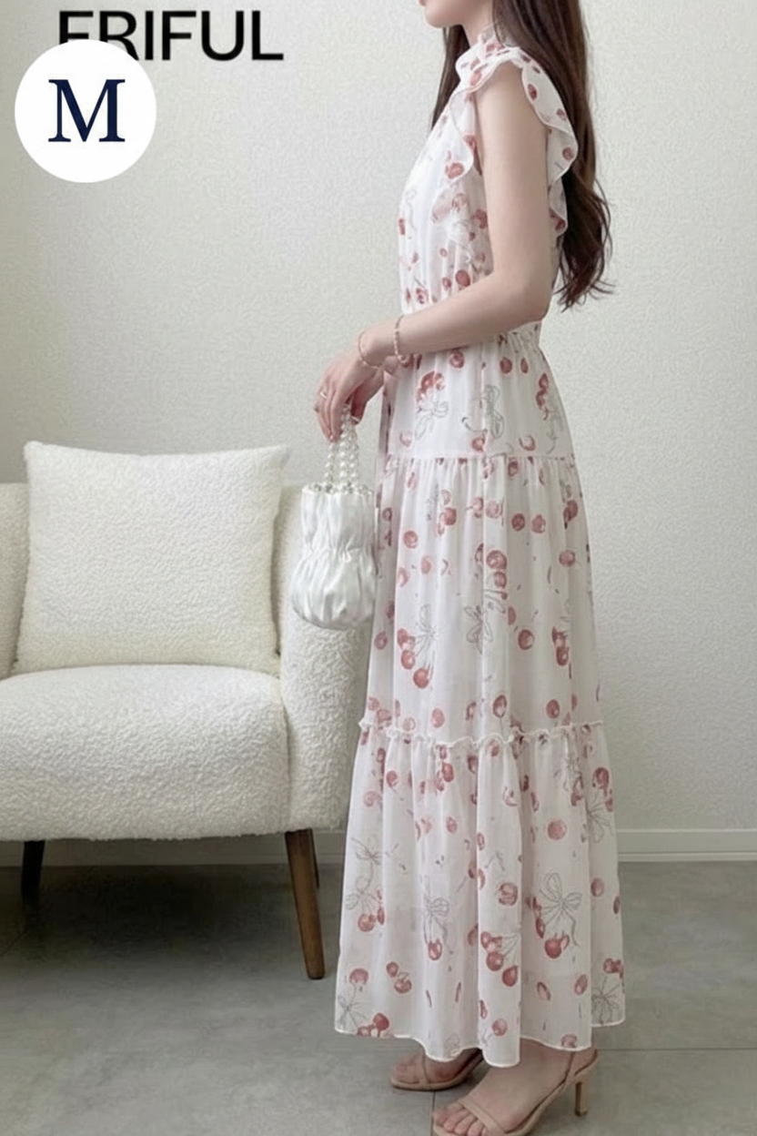 SHEIN Cherry Blossom Dress