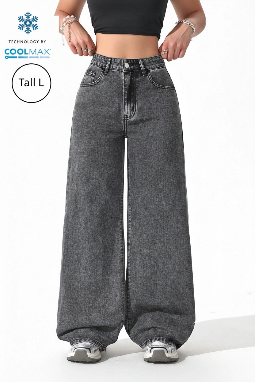 SHEIN Unity Casual Straight Leg Loose Fit Jeans With Pockets