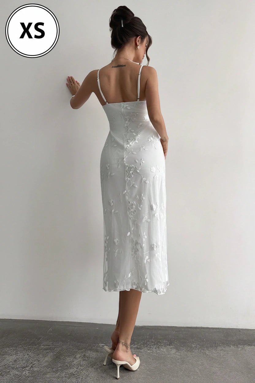 Firerie Women’s Summer New Elegant Holiday Outing Fashion Midi Dress
