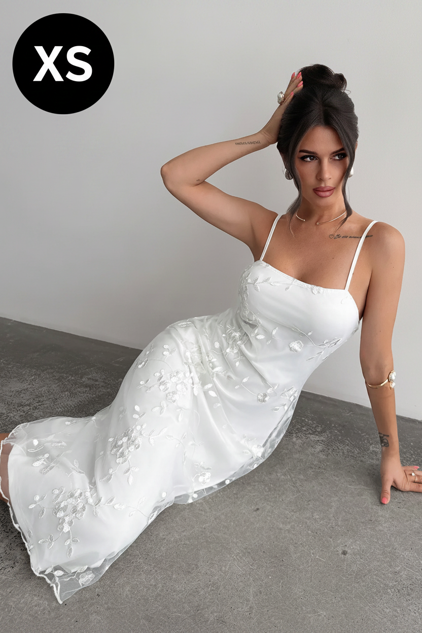 Firerie Women’s Summer New Elegant Holiday Outing Fashion Midi Dress