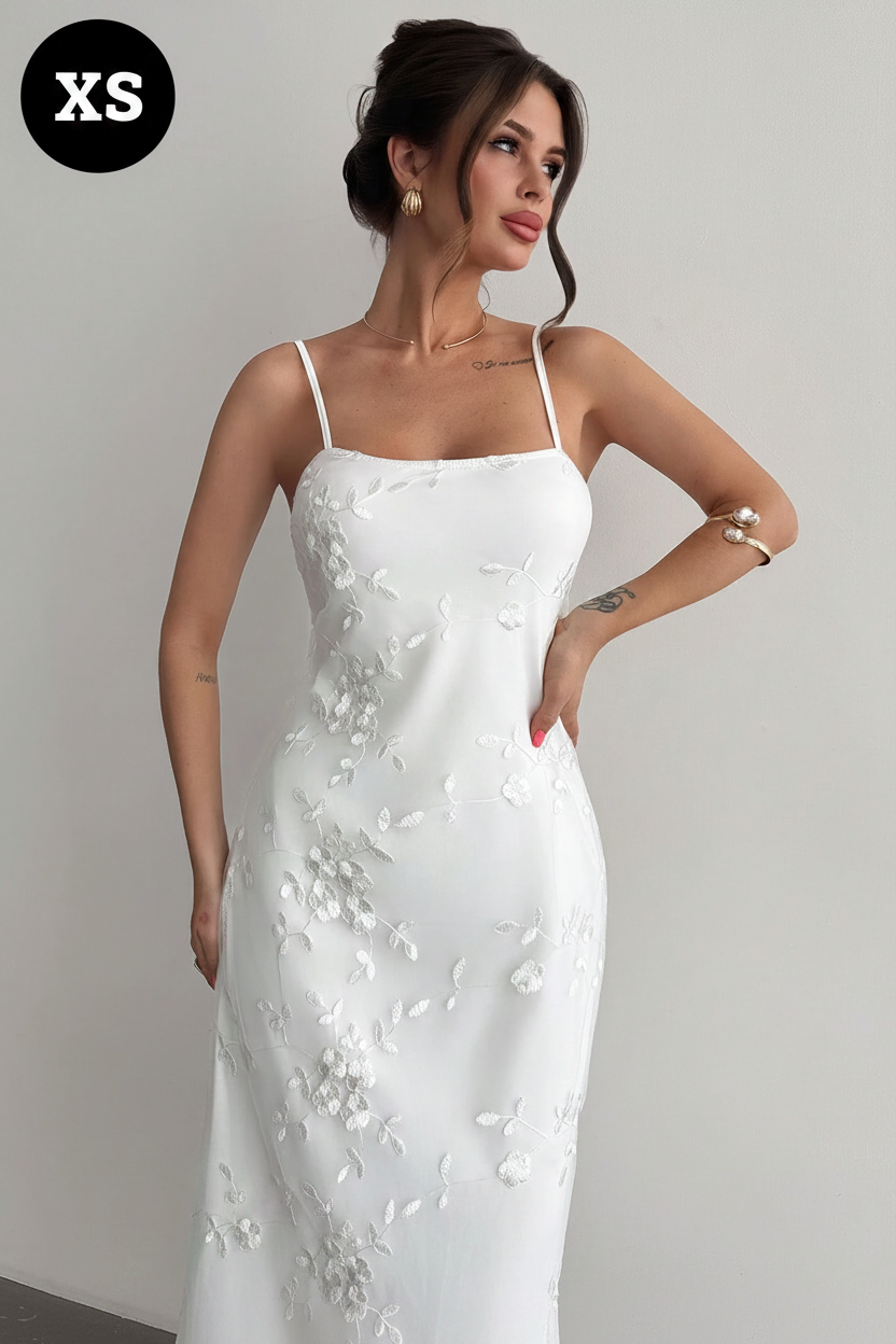 Firerie Women’s Summer New Elegant Holiday Outing Fashion Midi Dress