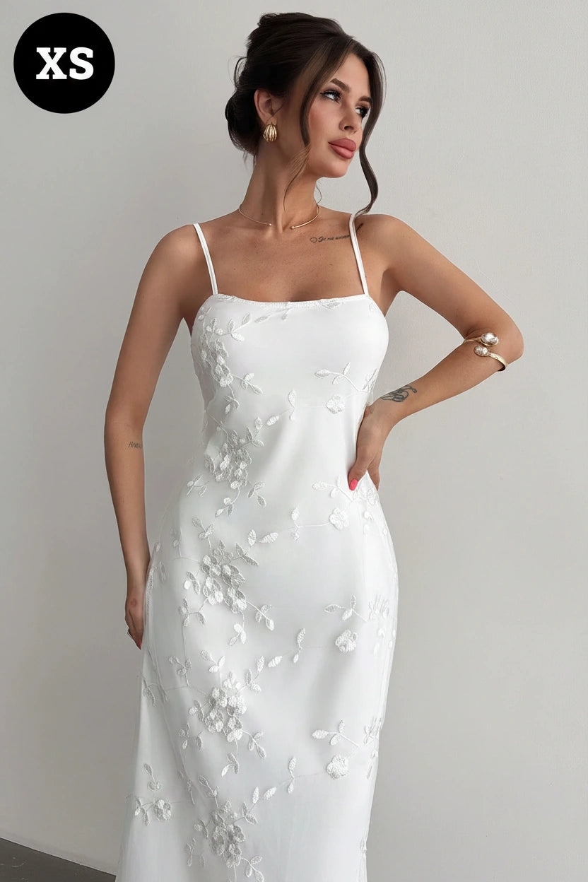 Firerie Women’s Summer New Elegant Holiday Outing Fashion Midi Dress