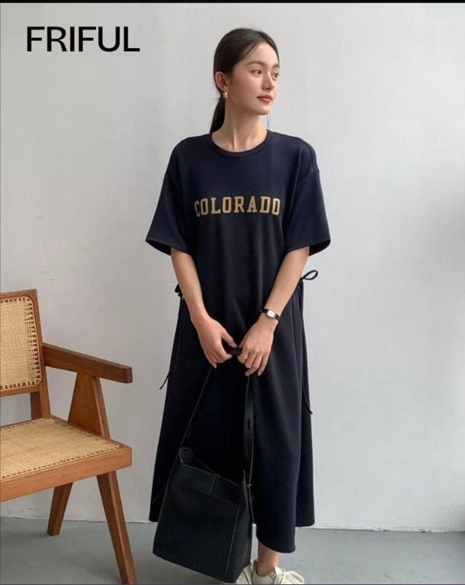Women's Off-the-Shoulder Embroidered Long Sleeve Maternity Dress - L